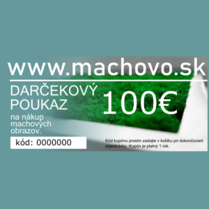 Dárkový poukaz 100€ v elektronické verzi