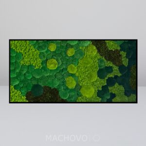 Obdélníkový mechový obraz Verdera z přírodního mechu